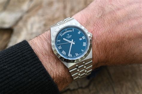 tudor royal 41mm day-date|tudor royal blue 41mm.